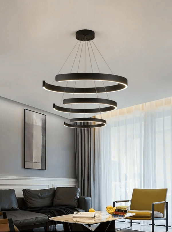 Nordic Chandelier Black